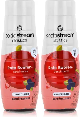 Obrázok produktu pre SodaStream nápojový sirup bez cukru príchuť červené bobule 440ml (balenie 2)