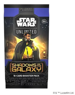 Zdjęcie produktu dla Booster Star Wars Unlimited 2 Shadows of the Galaxy karty gra karciana