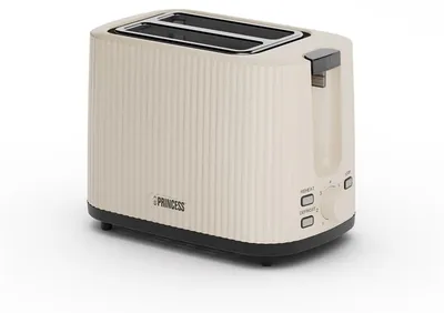 Zdjęcie produktu dla Princess 142337, 2 kaw., Beżowy, Plastik, Przyciski, obrotowy, 930 W, 240 V