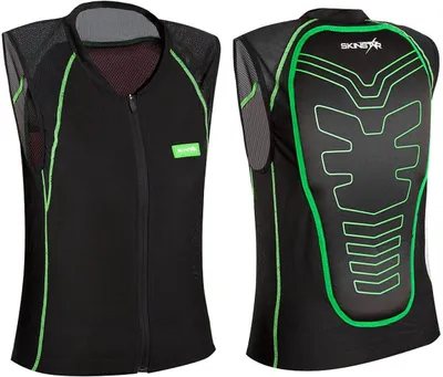 Image de SkinStar SUPER VEST Protecteur dorsal Ski Snowboard Gilet de sécurité Protection dorsale - Taille : L (170-185cm)