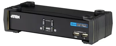 Produktbild von ATEN CS1762A KVM Switch DVI, USB, Audio, USB-Hub, 2 Ports