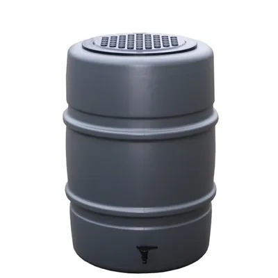 Image de Réservoir d'eau de pluie 168 litres, couleur anthracite