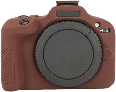 Produktbild von Silikonkameraadapter für Canon EOS mit Kaffeebraunfarbe.
