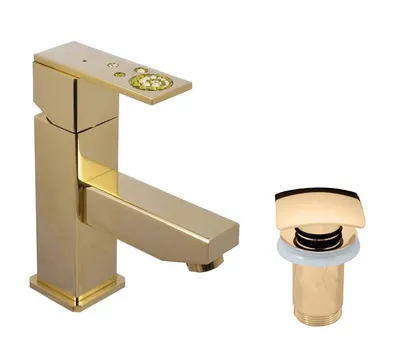 Immagine prodotto di Slezák-RAV Miscelatore per lavabo, Colore: oro, Dimensione: 1/2''