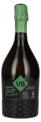 Image de V8+ CARLO Prosecco Brut Millesimato DOC 2025 11% Vol. 0,75l