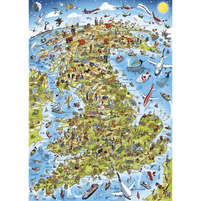 Immagine prodotto di Puzzle GIBSONS Il meglio della Gran Bretagna 1000 pezzi