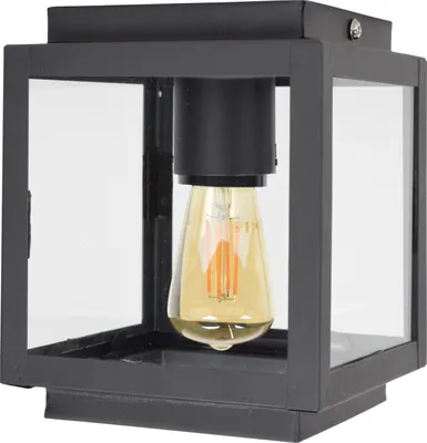 Image de Plafonnier Loft Vintage noir