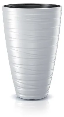Zdjęcie produktu dla Doniczka Maze Biała Pvc D40Cm W57.9Cm
