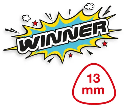 Produktbild von Eberhard Faber Wachsmalkreide Winner wasservermalbar 8 Stifte Kunststoffbox