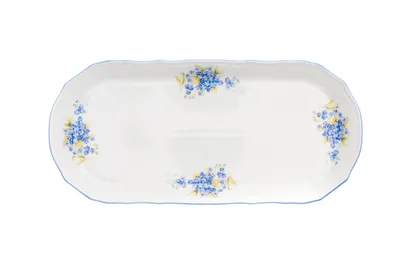 Zdjęcie produktu dla Thun 1794 Kwadratowa taca, 37 cm, czeska porcelana, Bernadotte, Thun