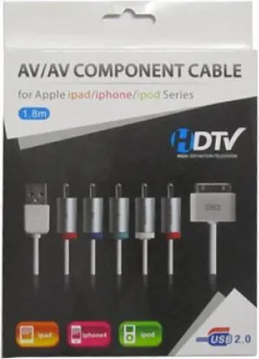 Produktbild von AV USB Multifunktionskabel für iPad, iPhone, iPod