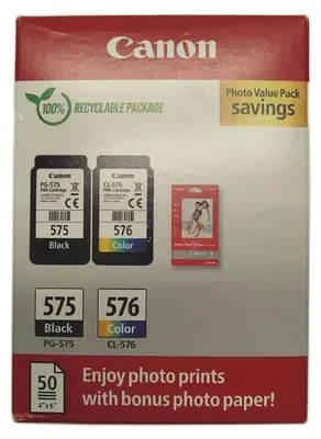Produktbild von Canon PG-575/CL-576 Photo Value Pack