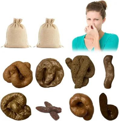 Productafbeelding van Neppoep - Set van 8 - Realistische poep - Grapartikel