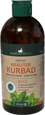 Produktbild von Herbamedicus Kräuterbad 500ml Kräuter Kurbad Melisse 500 ml