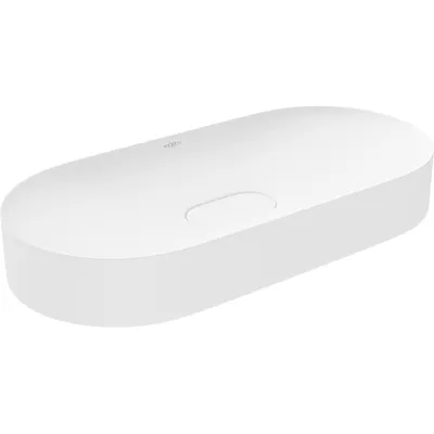 Zdjęcie produktu dla Mexen Sofia umywalka nablatowa z konglomeratu 70 x 35 cm, biała - 23067001