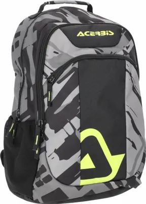 Image de Sac à dos ACERBIS noir/gris 15 L avec logo B