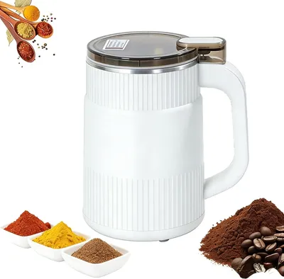 Produktbild von Multifunktionale Kaffeemühle und Gewürzmühle Elektrische 200W Kaffee Mühle für Kaffeebohnen, Kräuter, Nüsse, Körner, Gewürze, Nüsse