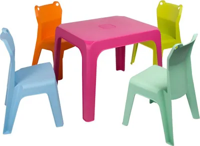 Image de Garbar Jan Frog 1 Ensemble de table et chaises pour enfants Multicolore Multicolore One Size