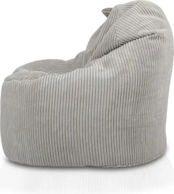 Produktbild von Yoko Kordsamt Sessel - Weich und Bequem – Modern – Farbe: SZ83 Grau