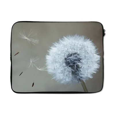 Produktbild von MuchoWow® Laptop Hülle 15 Zoll Löwenzahn - Blume - Pflanze Laptoptasche - Laptoptasche - Sleeve - Rundum-Schutz