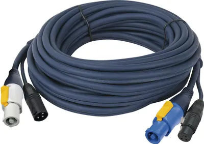 Produktbild von DAP powerCON/XLR M - powerCON/XLR F - DMX / Power 10 m
