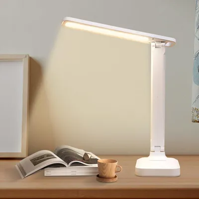 Obrázok produktu pre Stolná lampa, LED lampa, skladacia, 3 farby, úrovne osvetlenia