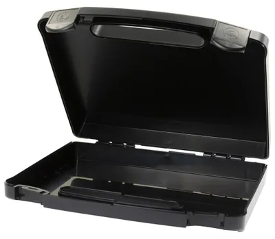 Obrázek produktu pro Plastový kufr WETEC, ESD, vnitřní rozměry D x Š x V 240 x 170 x 42 mm K 2001 ESD
