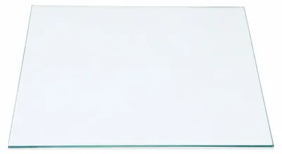 Produktbild von Kühlschrank Einlegeboden Glas 465 x 265 mm Klarglas 4 mm gerade Ecken - (98,77 EUR / qm)