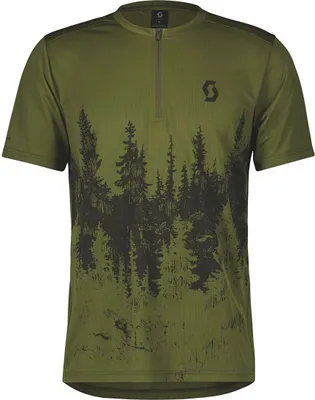 Produktbild von SCOTT Kurzarm Fahrradtrikot - TRAIL FLOW ZIP W - Grün S