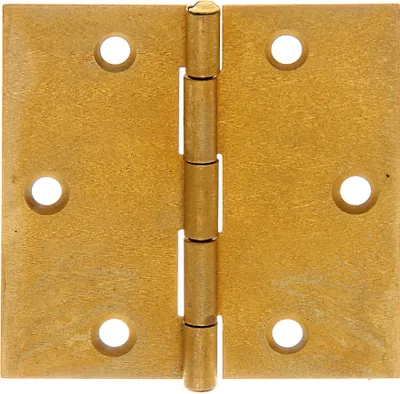 Image de Alberts 850340 Charnière, carrée, laiton, 64 x 64 mm, lot de 20
