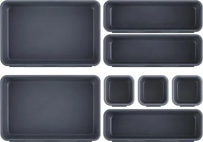 Immagine prodotto di Set antiscivolo di 8 pezzi per organizzare la cucina e la scrivania
