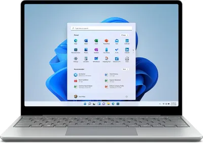 Produktbild von Microsoft Surface Laptop Go 2 i5/4/128 CM SC German Austria/Germany Commercial Platinum Plain Box