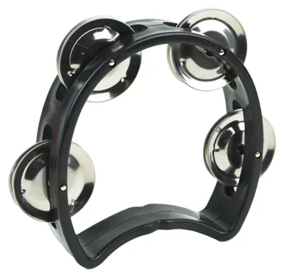 Image de Mini tambourin Stagg noir