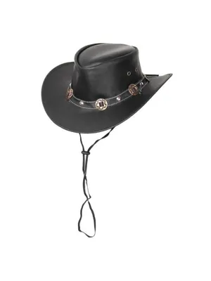Produktbild von Scippis Concho Hut – Eleganter Leder-Westernhut