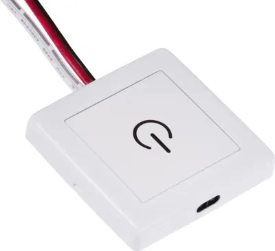 Obrázek produktu pro T-LED Spínač skříňový 12/24V bílý 067142