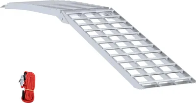 Immagine prodotto di Rampa per moto vidaXL 680 kg argento 680 kg in alluminio
