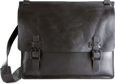 Produktbild von HAROLD'S Leder Businesstasche Umhängetasche Aberdeen Messengerbag Black schwarz