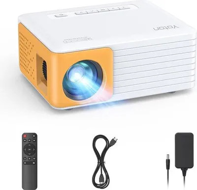 Immagine prodotto di Proiettore Full HD compatto da 1080p e 120 lumen per smartphone/PC/PS4