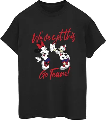 Produktbild von Disney - "We've Got This" T-Shirt für Damen BI38619 (S) (Schwarz)