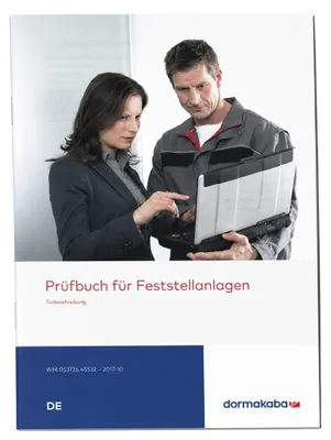 Produktbild von Dorma Prüfbuch für Feststellanlagen
