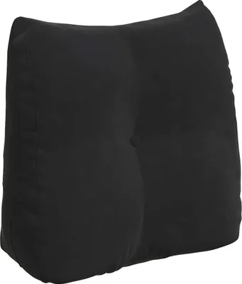 Immagine prodotto di vidaXL Cuscino per lo schienale nero 45 x 24 x 50 cm in velluto