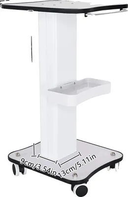 Immagine prodotto di Carrello, contenitori multifunzionali, facile da spostare, BIANCO
