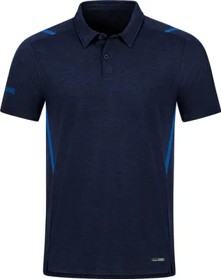 Produktbild von JAKO Uni Polo Challenge, Farbe:marine meliert/royal, Größe:S