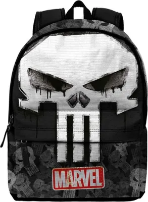 Image de Karactermania Marvel Punisher Skull Sac à dos 44 Cm Noir Noir One Size