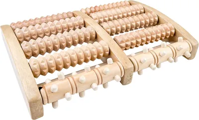 Imagen del producto de Masajeador para pies, masajeador para pies, masajeador para pies, masajeador para pies, rodillo de masaje para aliviar el dolor del arco del pie, herramienta de reflexología podal para la fascitis plantar