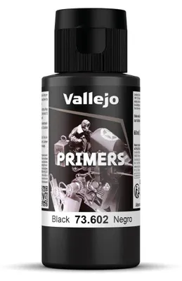 Productafbeelding van Vallejo Modellverf 60 ml, Polyurethaanprimer, zwart