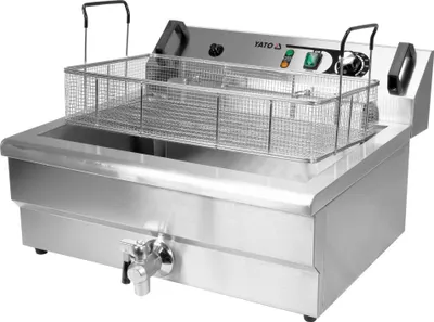 Produktbild von Gastro Frittiergerät 1x23L 6000W 570x580x340mm 380-400V