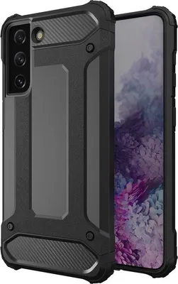 Produktbild von Hybrid Armor Gepanzerte Hülle Samsung Galaxy S22+ (S22 Plus) Schwarz