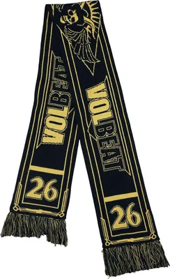Produktbild von Volbeat Schal Herren Soccer Scarf schwarz/gelb Standard