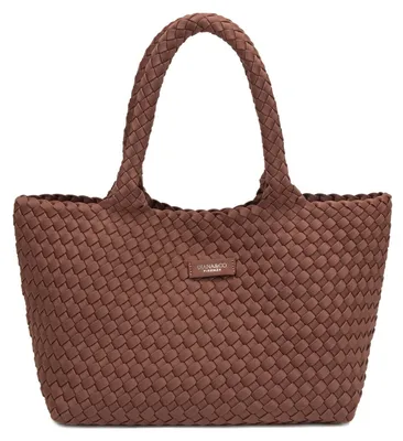 Immagine prodotto di Diana & Co Firenze Borsa a Spalla Intrecciata Verde Scuro Poliestere Dark Army Green UNICA 36x27x18 cm CHOCOLATE